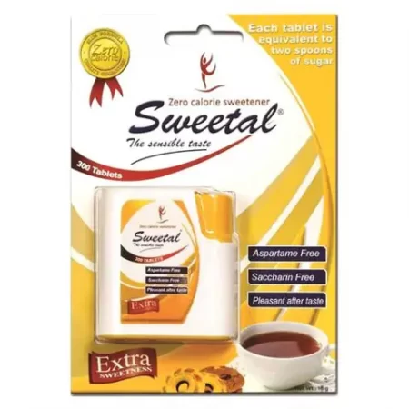 Sweetal - Diet Sugar, 300 tablet