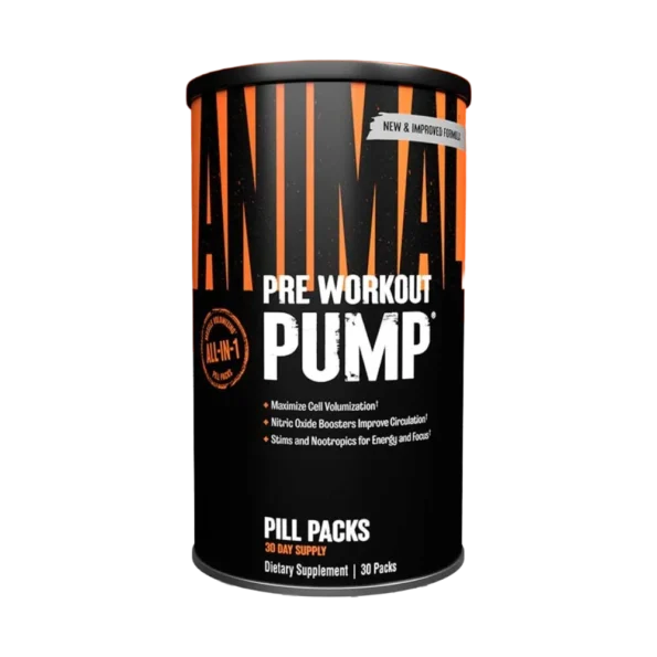 Animal Pre Workout Pump Pill Packs 30 Packs - 30 Serv