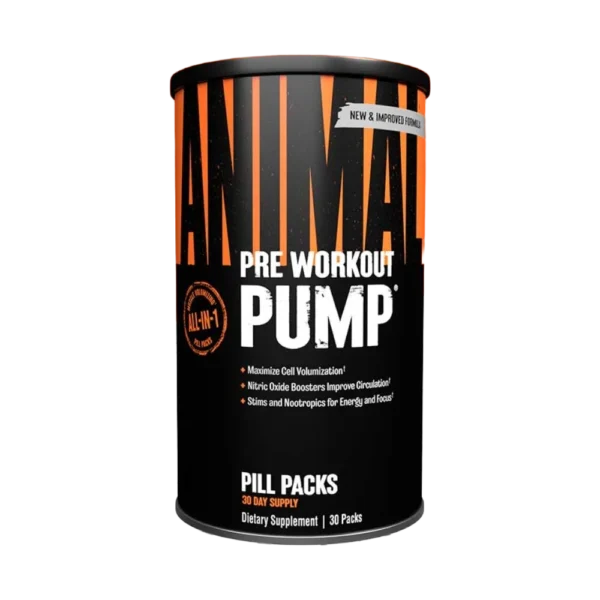 Animal Pre Workout Pump Pill Packs 30 Packs - 30 Serv