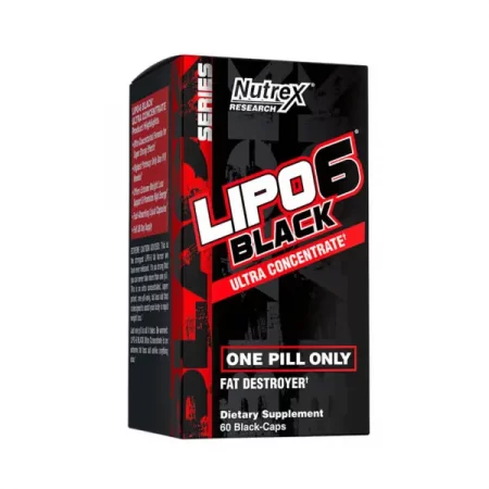 Nutrex Lipo 6 Black Ultra Concentrate 60 Serv
