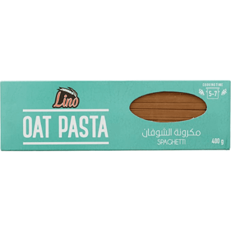 Lino - Oat Spaghetti Pasta - 400 gm مكرونة شوفان سباجيتي