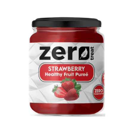Zero Treat - Healthy Strawberry Puree - 180 gm