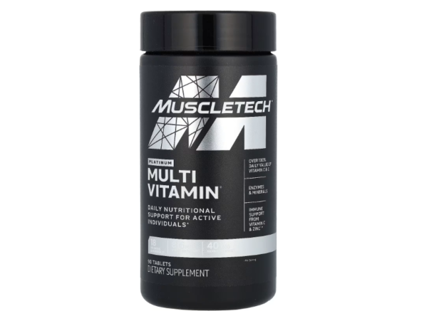 MuscleTech‏ - Platinum Multi Vitamin 90 tablets - 30 serv. ماصل تك - مالتيفيتامبن