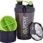 Sport - DOVEAZ Spider Gym Protein Bottle Shaker 500ml شيكر سبايدر