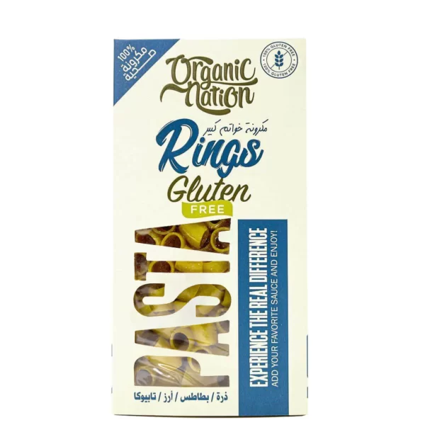 Organic Nation - Rings Gluten Free Pasta - 350G