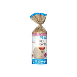 King M - Healthy Bread Alternative Plain Rice Cakes Toast -135gm رايز كيك كينج ام