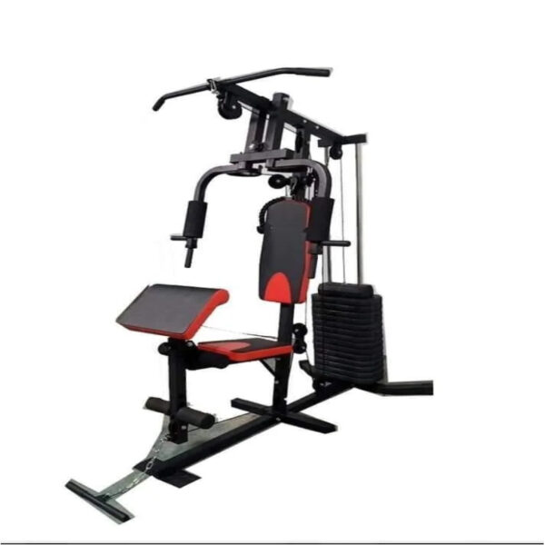 Multi Gym 3 Station 75kg With Rope