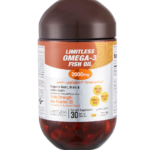 Limitless Omega 3 Fish Oil (2000mg, 30 Capsules) - ليمتلس اوميجا - 3 فيش اويل 2000مجم