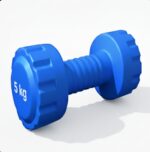 Plastic PVC Dumbbell, Waterproof Home Fitness Equipment
