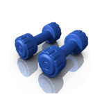 Plastic PVC Dumbbells