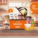 SWEET SAUCES BAG 1 - شنطه الصوصات الحلوة 1 ( 10 منتجات صوصات حلوه + شحن مجاني+خصم )