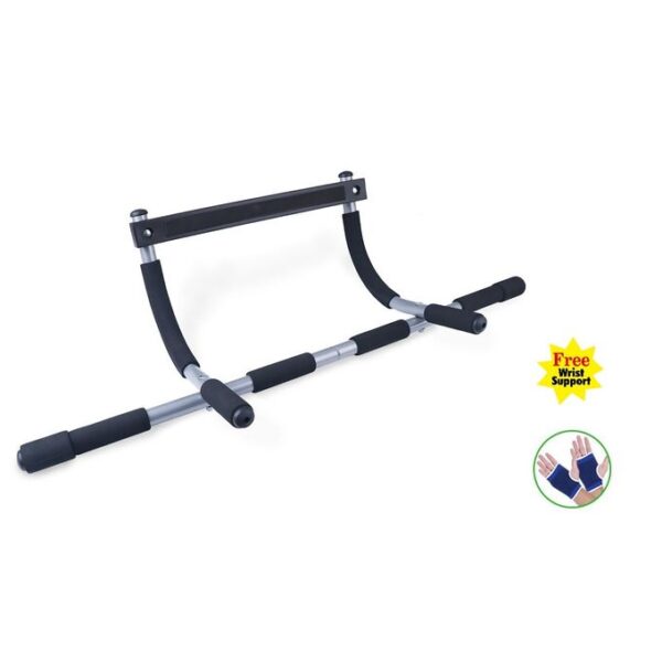 Total Upper Body Workout Bar - 300LB + Free Wrist Support