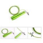 Wire jump rope with aluminum handles - حبل قفز واير مقابض من الألومنيوم - Image 3