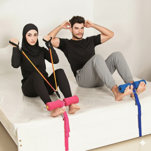 Sit-Up Device - Multi Function Bed Fitness Equipment