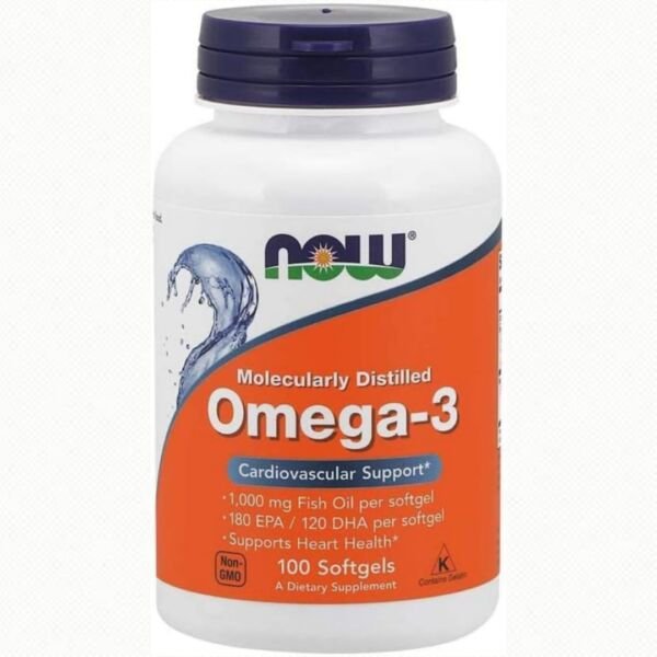 Now Omega-3 1000 MG 100 Soft Gel - اوميجا 3