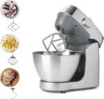 Kenwood Prospario Plus KHC29.A0SI Stand Blender, Compact 4.3 Liter, 3 Pot, 1000 Watt - Silver International Warranty - خلاط حوض بروسباريو بلس