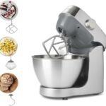 Kenwood Prospario Plus KHC29.A0SI Stand Blender, Compact 4.3 Liter, 3 Pot, 1000 Watt - Silver International Warranty - خلاط حوض بروسباريو بلس