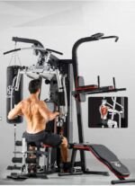 Multi-functional Home Gym Three Stations KX-1800C with Weights 65 KG جهاز جيم منزلي متعدد الوظائف - Image 5