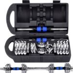 B - Top Power Cast Iron Dumbbell Set for Bodybuilding 15kg-دامبل 15 كيلو