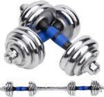 B - Top Power Cast Iron Dumbbell Set for Bodybuilding 15kg-دامبل 15 كيلو - Image 4