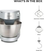Kenwood Prospario Plus KHC29.A0SI Stand Blender, Compact 4.3 Liter, 3 Pot, 1000 Watt - Silver International Warranty - خلاط حوض بروسباريو بلس - Image 4