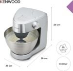 Kenwood Prospario Plus KHC29.A0SI Stand Blender, Compact 4.3 Liter, 3 Pot, 1000 Watt - Silver International Warranty - خلاط حوض بروسباريو بلس - Image 5