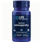 Life Extension Enhanced Ashwagandha Extract - 60 Veg Capsules - اشوجاندا