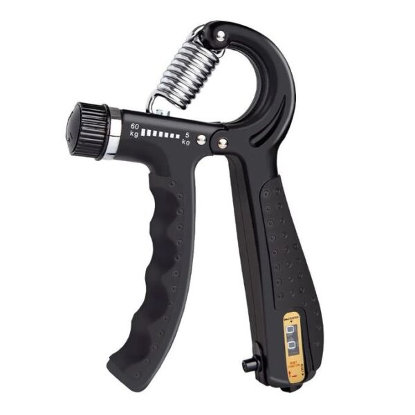Adjustable High Quality Spring Hand Grip Strengthener 5-60Kg With Counter