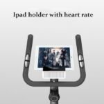 Pro Hanson MB-03WIN Magnetic Exercise Bike With Hand Pulse Silver/Black, 100KG-عجلة رياضية وزن 100 كيلو - Image 5