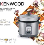 Kenwood Rice Cooker with Steamer – 1000W – Large 2.8L Capacity – RCM71.000SS - Image 3