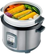Kenwood Rice Cooker with Steamer – 1000W – Large 2.8L Capacity – RCM71.000SS - Image 4