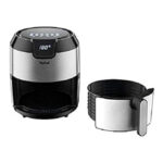 Tefal easy fry digital interface 4.2 l oil-less fryer, silver, metal/stainless steel, EY401D27 - Image 2