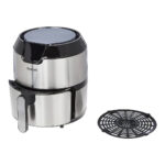 Tefal easy fry digital interface 4.2 l oil-less fryer, silver, metal/stainless steel, EY401D27 - Image 4