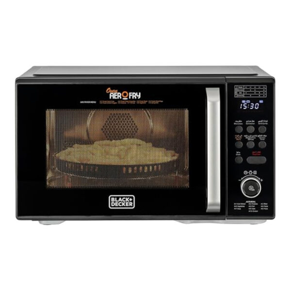 Black & Decker 4-in-1 Digital Microwave Oven with Air Fryer, Grill Convection, 29L