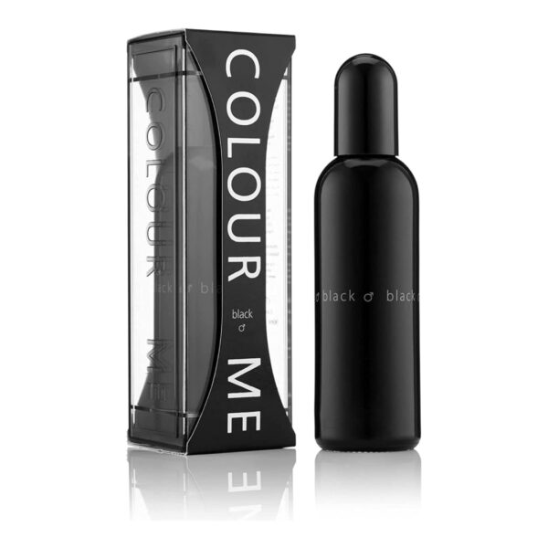 Colour Me Black by Milton-Lloyd for Men, 90ml - Eau De Parfum  عطر كولور مي بلاك للرجال من ميلتون ليويد، او دو بارفان