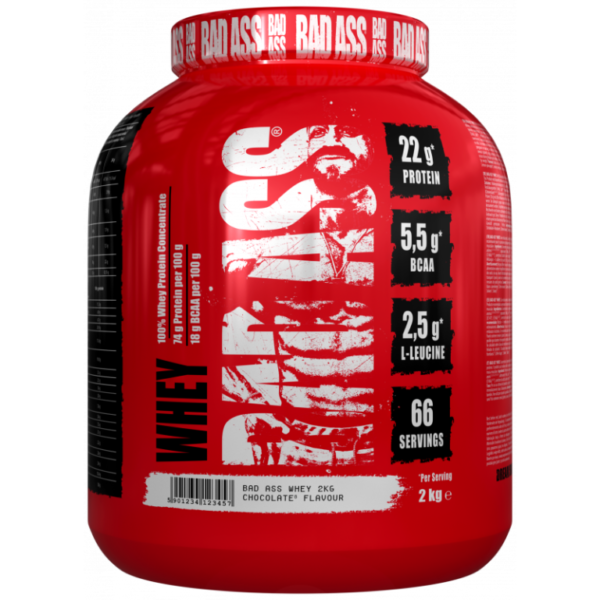 BAD ASS WHEY 2kg - 66Serv