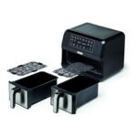 Kenwood digital twin air fryer xxxl 4l+4l 1.7kg+1.7kg hfm75.000mb - Image 6