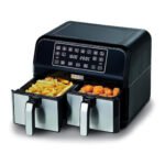 Kenwood digital twin air fryer xxxl 4l+4l 1.7kg+1.7kg hfm75.000mb - Image 2