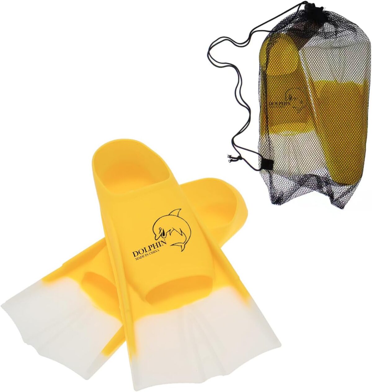 ⁦زعانف قصيرة من السيليكون للتدريب على السباحة من دولفين⁩ - الصورة ⁦6⁩