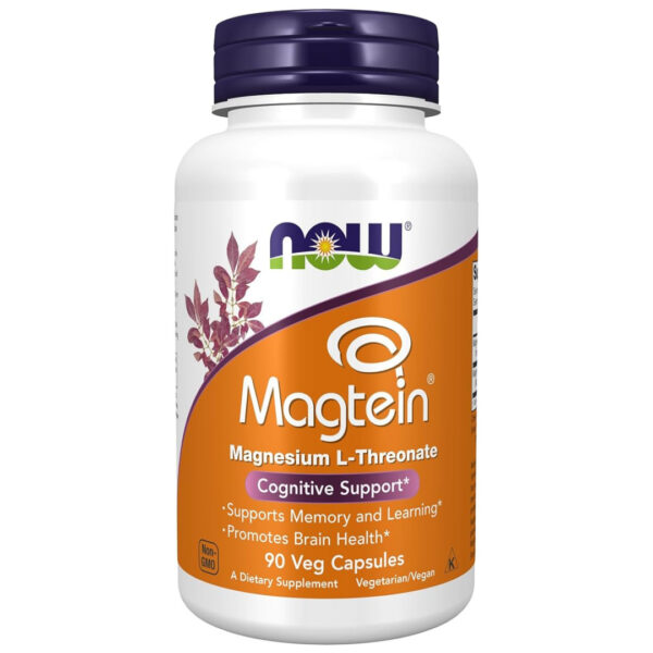 NOW Magtein 90 Veg Capsules