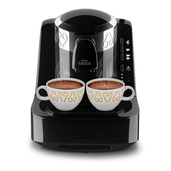 Arzum okka - turkish coffee machine - black/chrome - ok002 ماكينة تحضير القهوة التركية من ارزوم اوكا
