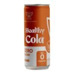 Sugar-Free Orange Drink – 330ML هيلثي كولا مشروب غازي برتقال