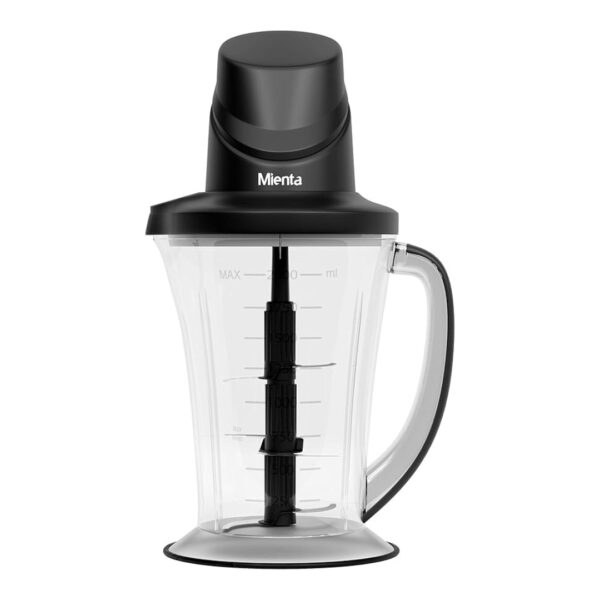 Mienta Chopper 2L - 6 Stainless Steel Blades - Black - 500 Watt - CH23738A