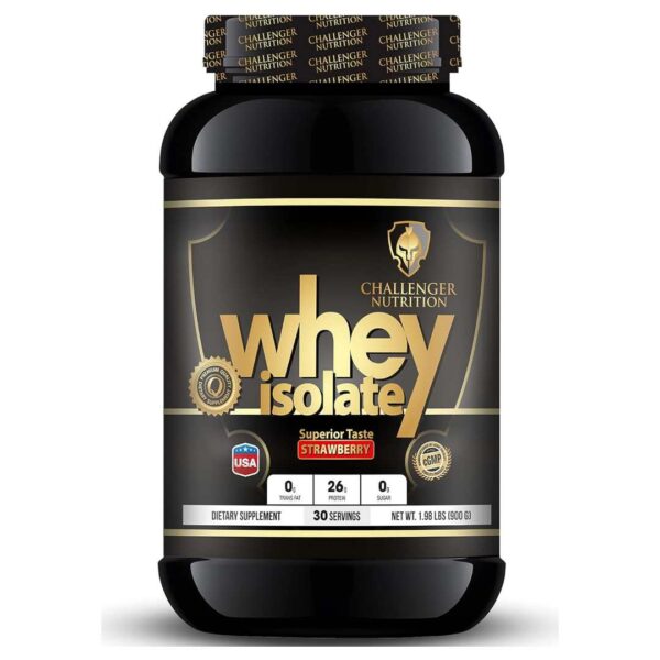 Challenger Nutrition Whey Isolate  907.8gm 30Serv - 1.8kg 60Serv