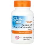 Doctor's Best PepZin GI Zinc-L-Carnosine Complex 120 Veggie Caps