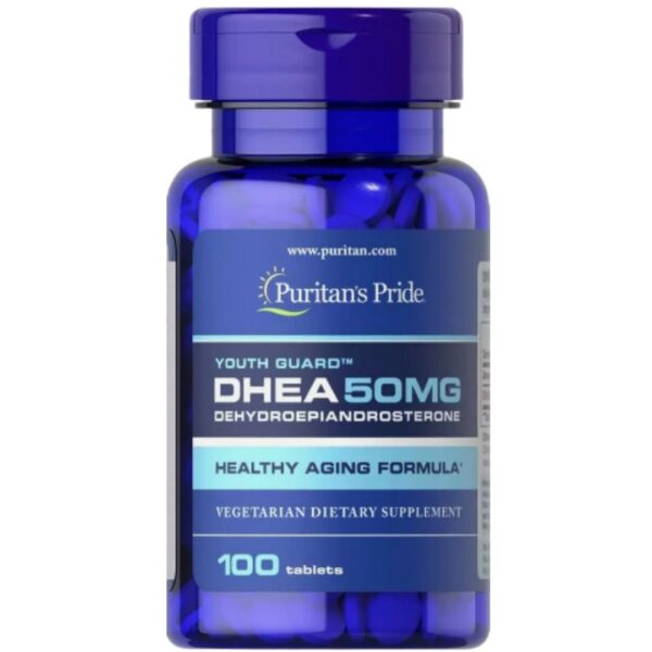Puritan'S Pride Dhea 50 Mg Tablets 100 Tablets