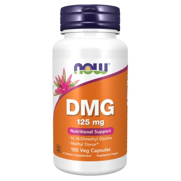 Now DMG 125 mg 100 Veg Capsules