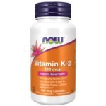 Now Vitamin K-2 100 mcg 100 Veg Capsules