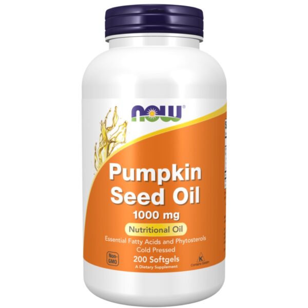 Now Pumpkin Seed Oil 1000 mg 100 Softgels