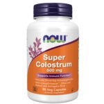 Now Super Colostrum 500 mg 90 Veg Capsules